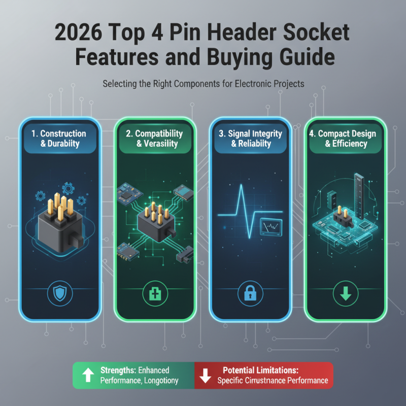 2026 Top 4 Pin Header Socket Features and Buying Guide?