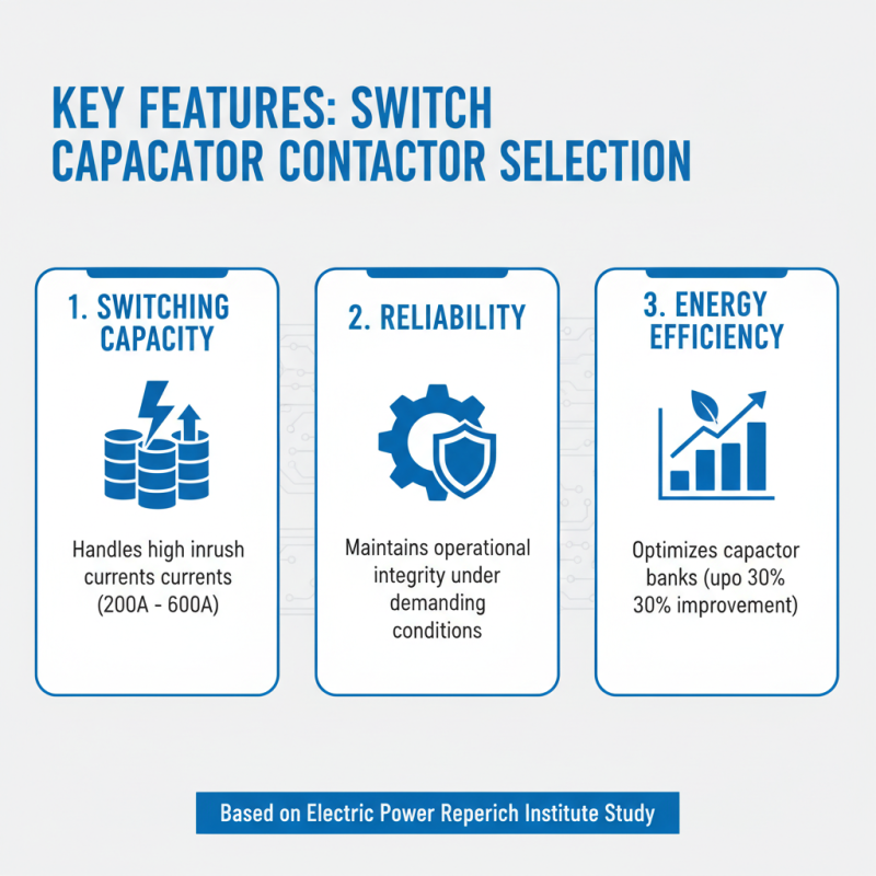 2026 Best Switch Capacitor Contactor Options for Efficient Power Management?