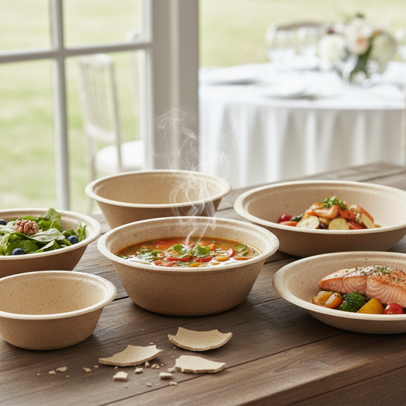 How to Choose the Best Disposable Bagasse Bowl for Your Events?