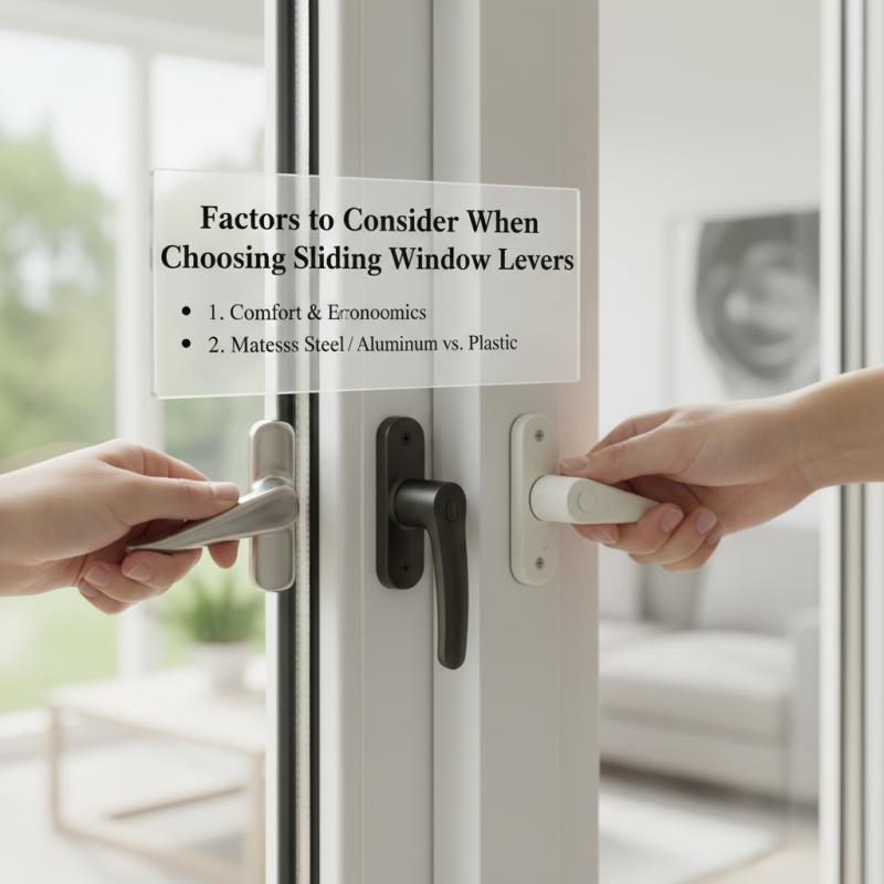 2026 Best Sliding Window Lever Options for Easy Home Upgrades?