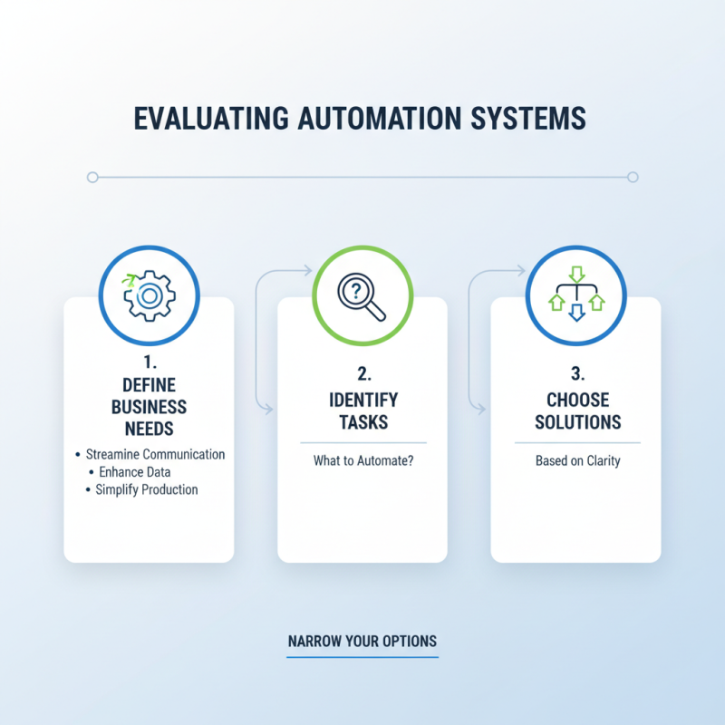 How to Choose the Right Automation System for Your Business?