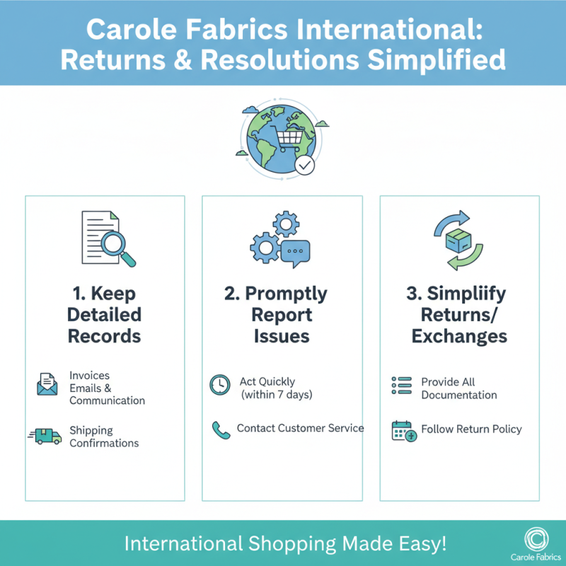 Best Carole Fabrics Customer Service Tips for Global Buyers?