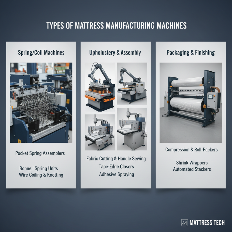 Как выбрать станок для производства матрасов?