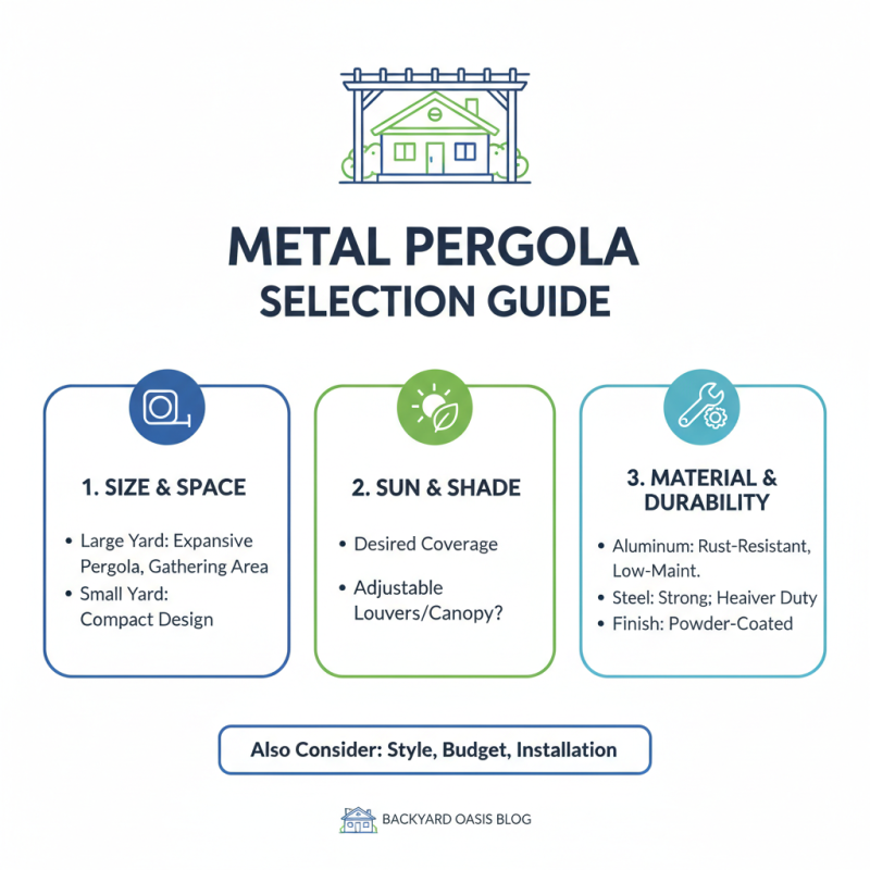 10 Essential Tips for Choosing a Metal Frame Pergola for Your Backyard?