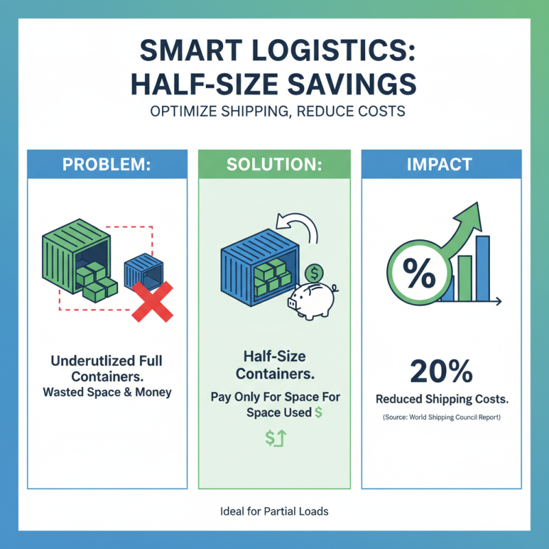 What Are the Benefits of Using Half Shipping Containers?