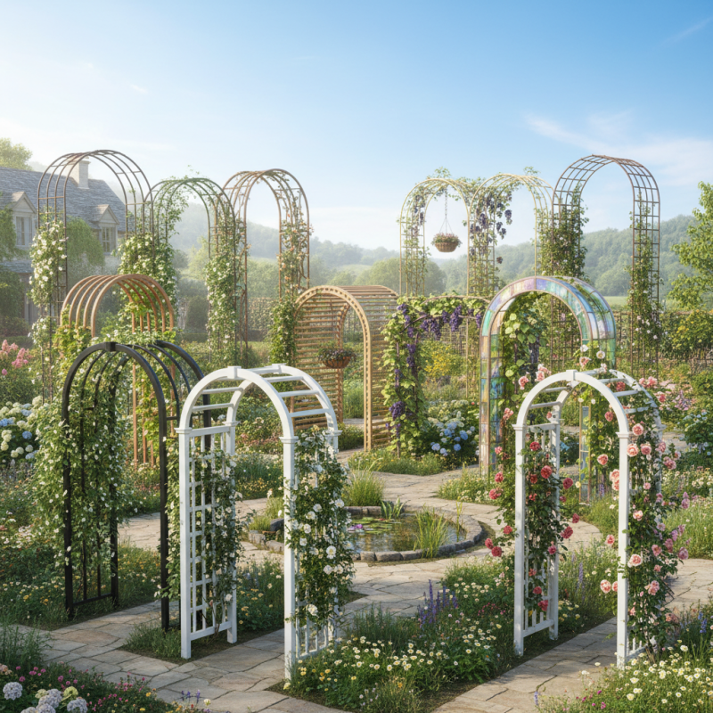 Top 10 Arch Trellis Designs for Your Garden Highlights?