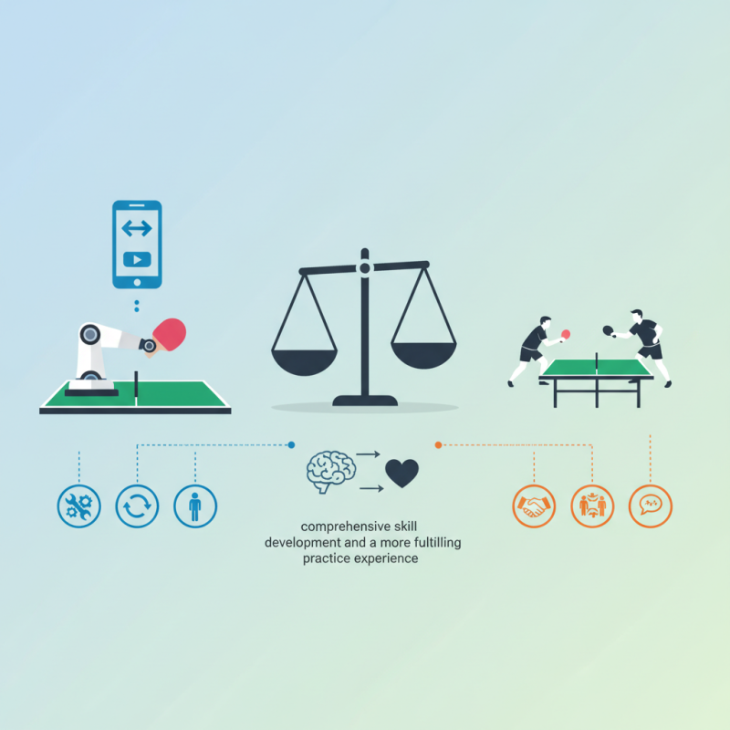 Why Choose an App Controlled Table Tennis Robot for Your Practice Needs?