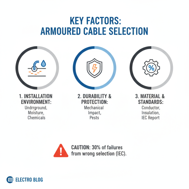 How to Choose the Right Armoured Electrical Cable for Your Needs?