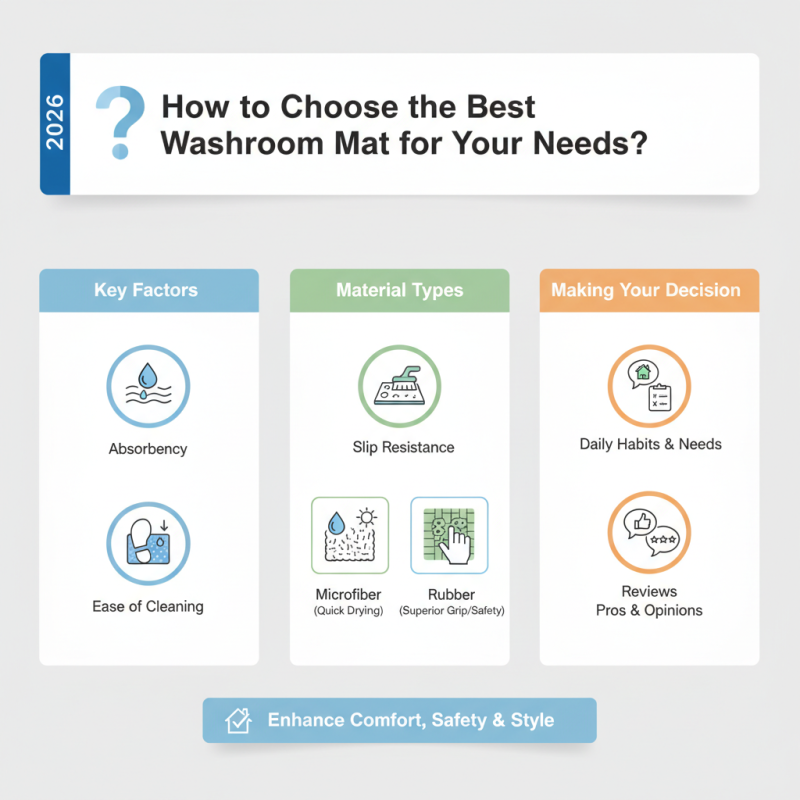 2026 How to Choose the Best Washroom Mat for Your Needs?