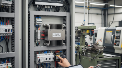 Top 5 Tips for Choosing a Phase Converter 1 to 3