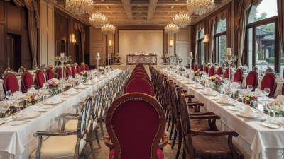 China Top Banquet Chair Designs for Luxurious Celebrations?