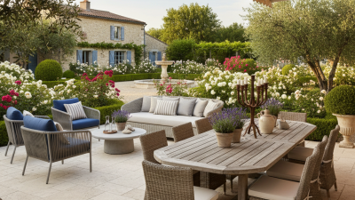 Top Tips for Choosing Garden Furniture in France?
