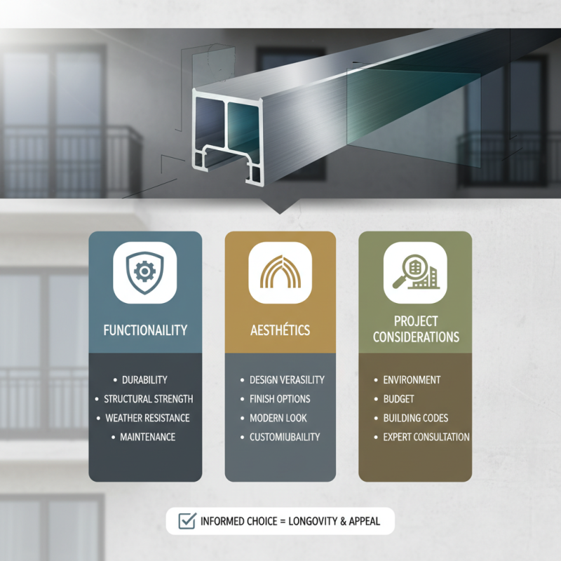 2026 How to Choose the Best Aluminium Railing Profiles for Your Project?