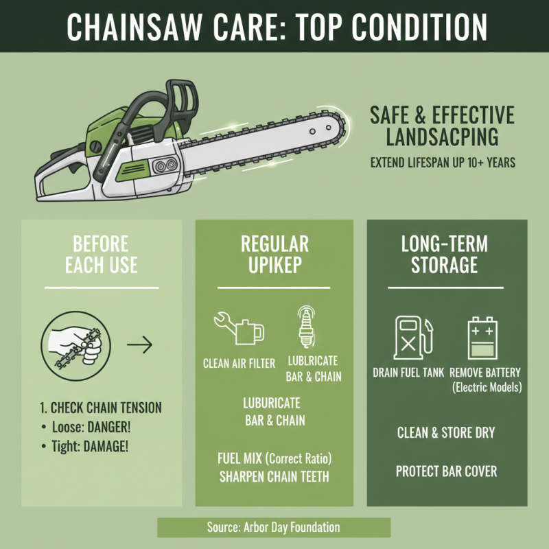 How to Safely Use a Chain Saw for Your Landscaping Needs?