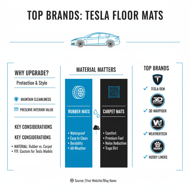 What are the Best Floor Mats for Tesla Vehicles?