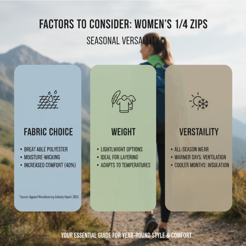 10 Essential Tips for Choosing Women's 1/4 Zips for All Seasons?