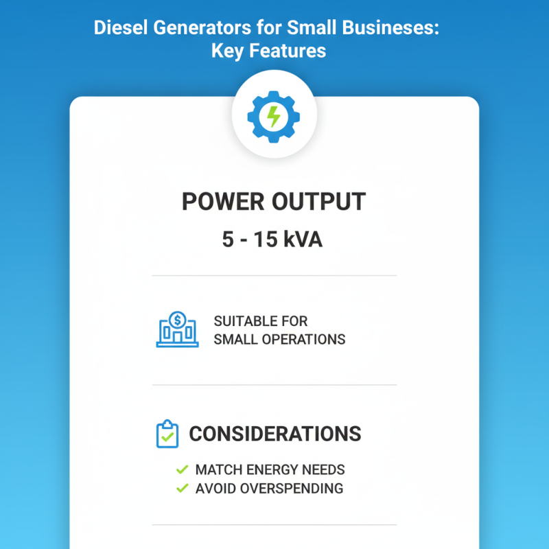 China Top Small Diesel Generator Suppliers for Your Needs?