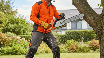How to Safely Use a Chain Saw for Your Landscaping Needs?