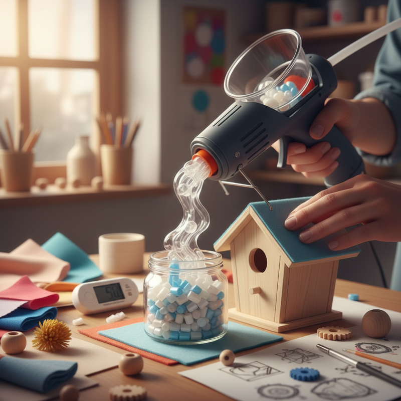 How to Use Hot Glue Pellets for Your Crafting Projects?