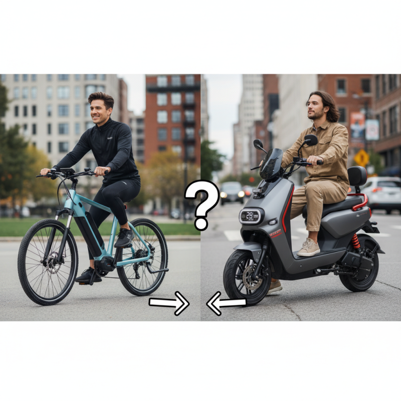 2026 Top Differences Between E-bikes and Electric Mopeds?
