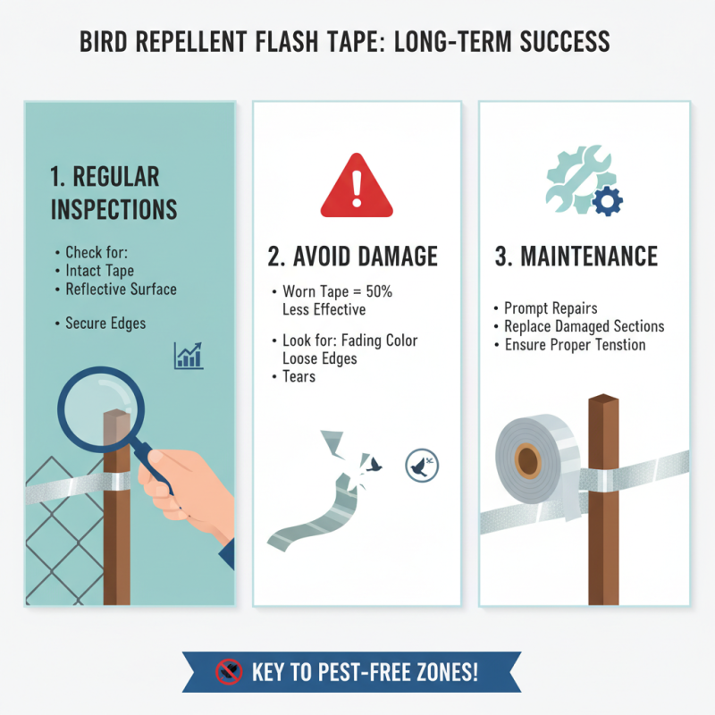 10 Essential Tips for Using Bird Repellent Flash Tape Effectively