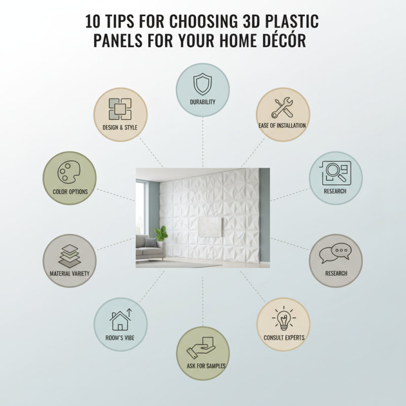 10 Tips for Choosing 3D Plastic Panels for Your Home Décor?