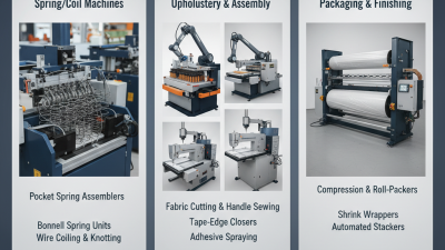 Как выбрать станок для производства матрасов?