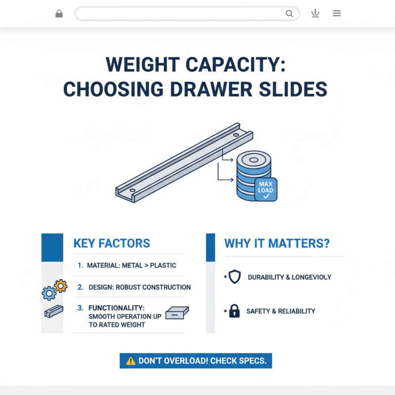 China Best Long Drawer Slides Heavy Duty What to Consider When Choosing?