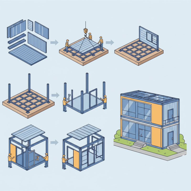 How to Assemble a Detachable Container Building Easily?