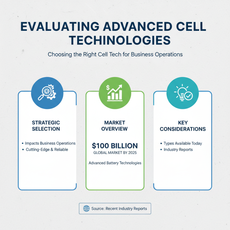 How to Choose Advanced Cell Technology for Your Business?