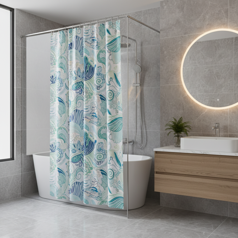 China Best Vinyl Shower Curtain Options for Your Bathroom Needs?