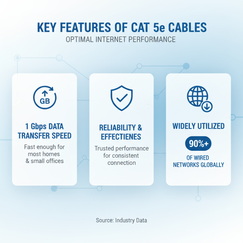 Best Cat 5e Cable Options for Fast and Reliable Internet Connection?