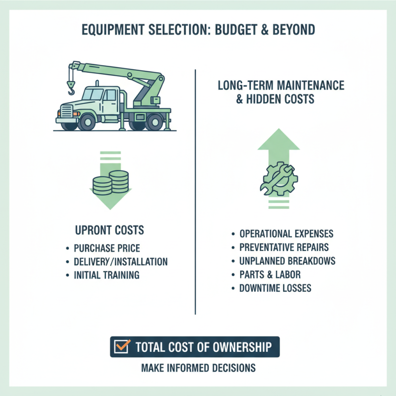 How to Choose the Right Truck and Crane for Your Needs?