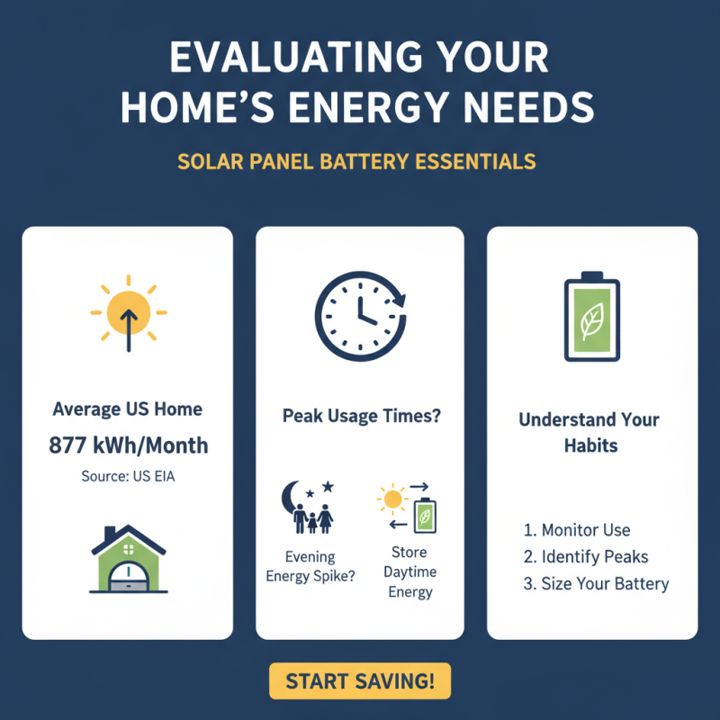 How to Choose the Right Solar Panel Battery for Your Home?