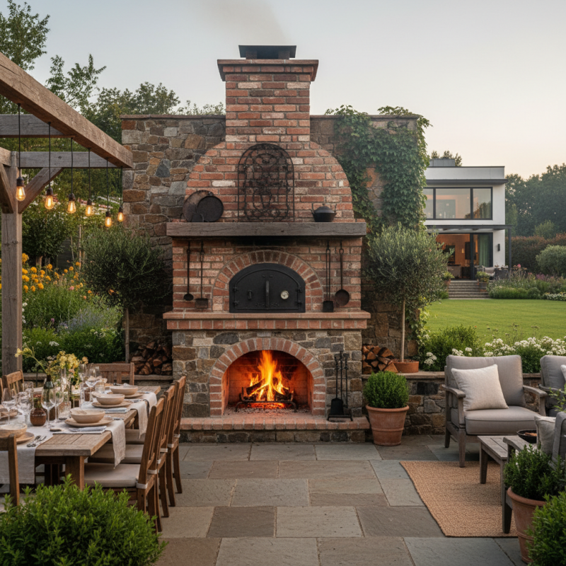 How to Choose the Best Outdoor Brick Oven and Fireplace?