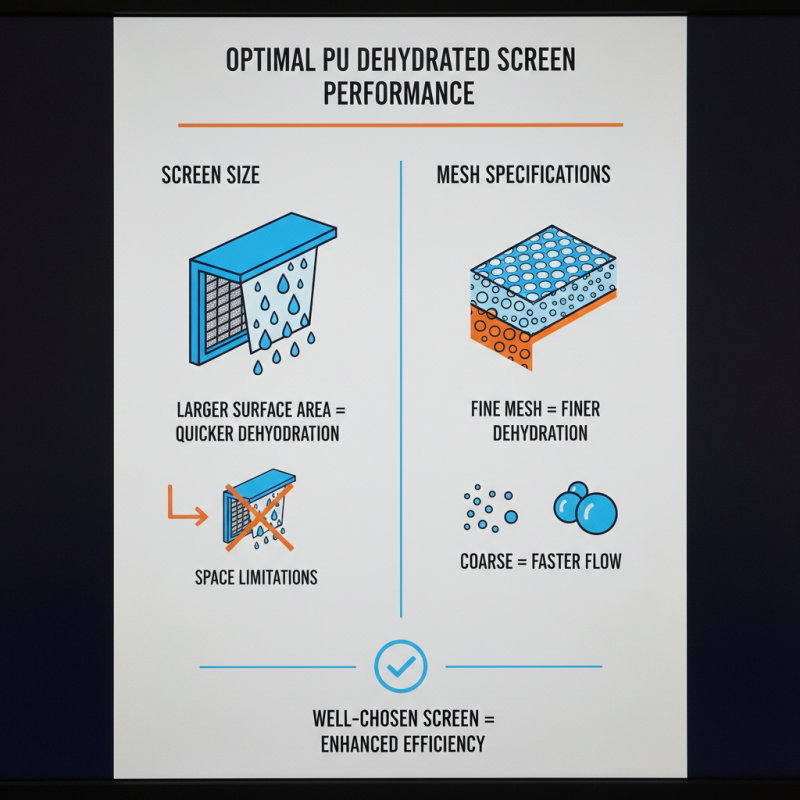 2026 How to Choose the Best Pu Dehydrated Screen for Your Needs?