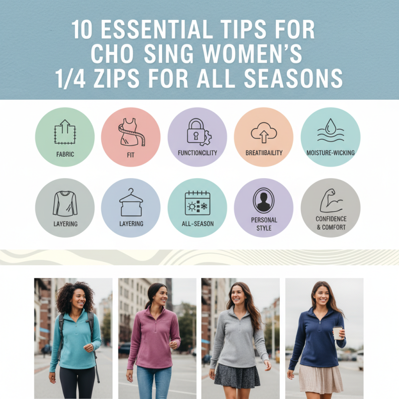 10 Essential Tips for Choosing Women's 1/4 Zips for All Seasons?