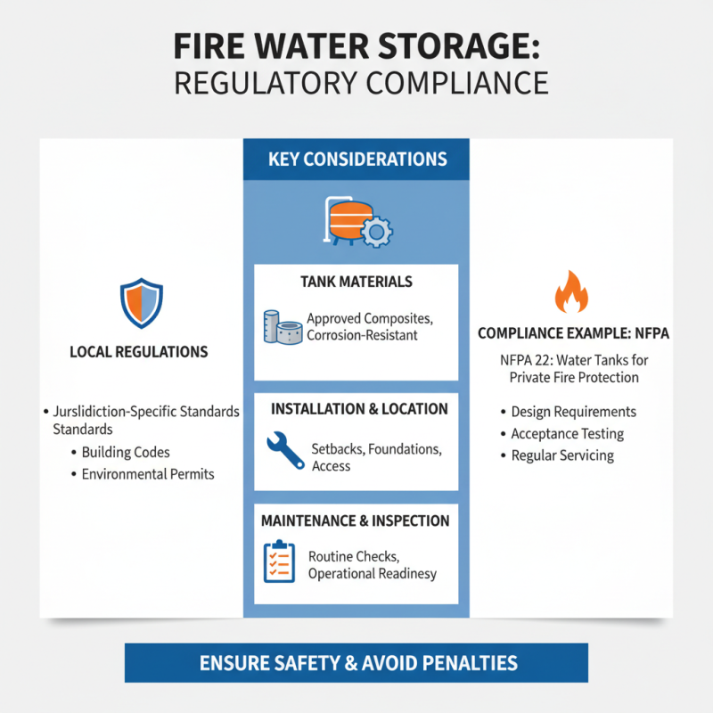 How to Choose the Right Fire Water Storage Tank for Your Needs?