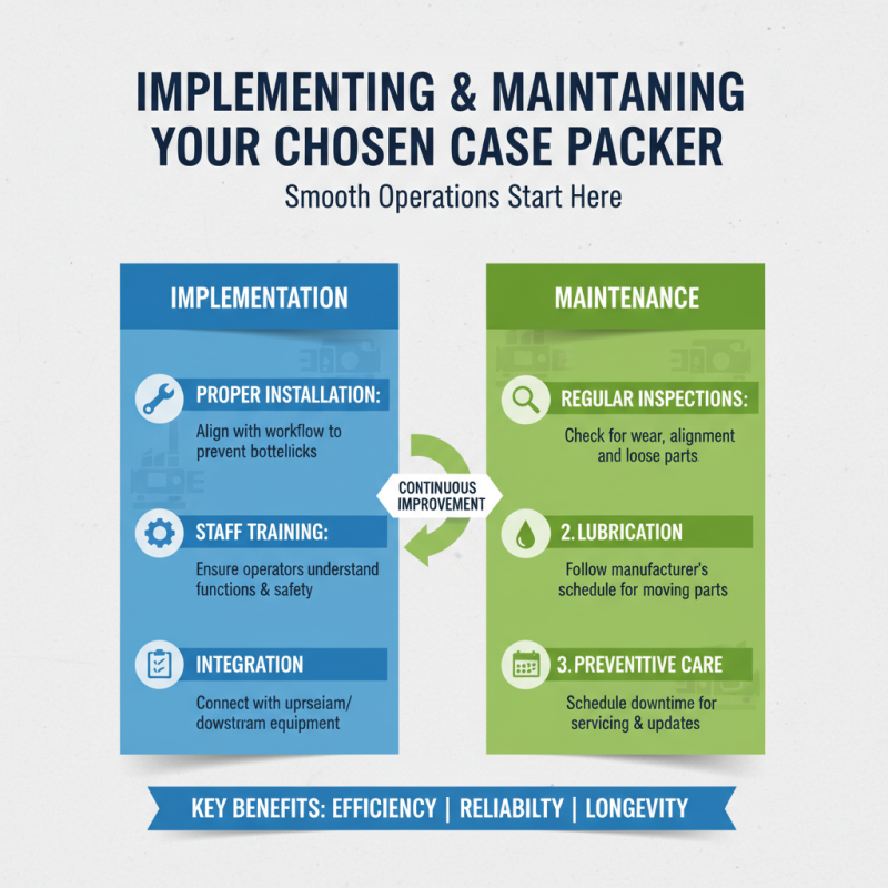 How to Choose the Best Case Packer for Your Business Needs?