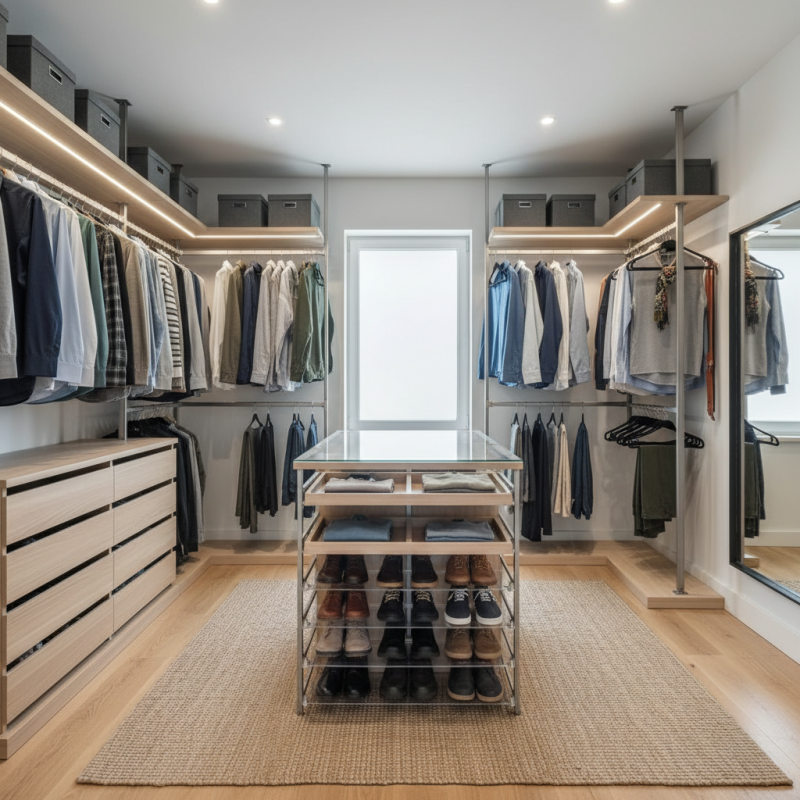 How to Create a Simple Closet Design for Maximum Space and Organization?