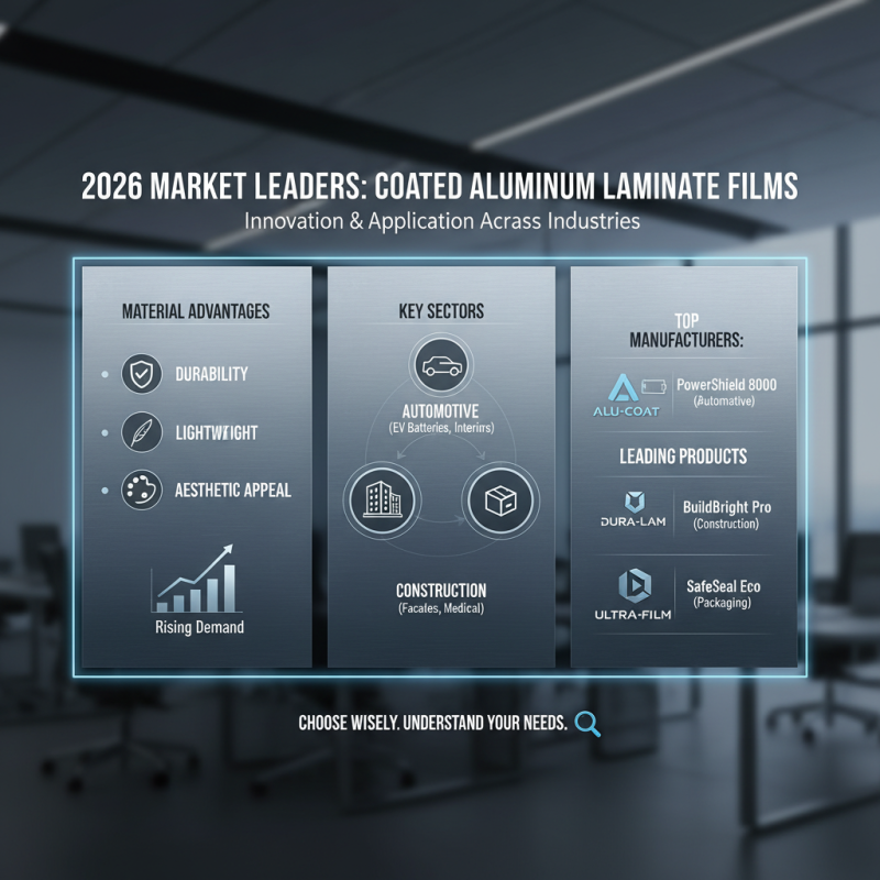 2026 Best Coated Aluminum Laminate Film for High Performance Applications?