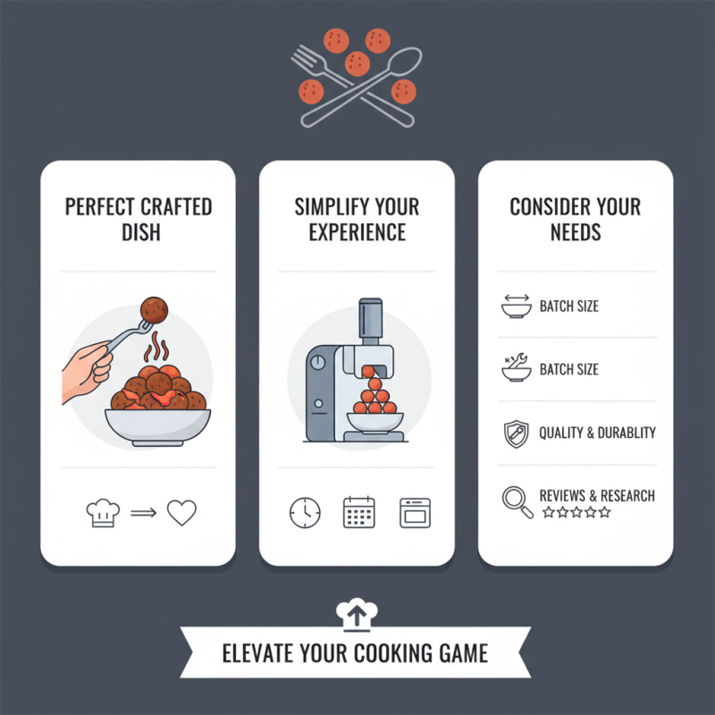 Top 10 Meatball Maker Machines You Need to Try Today?
