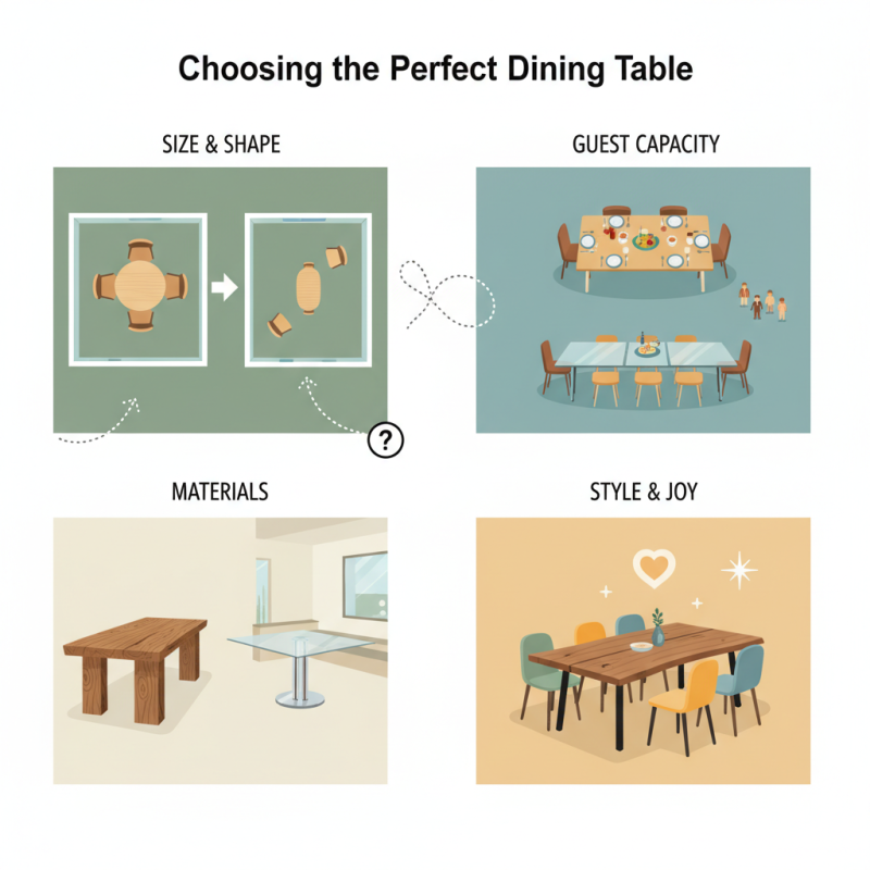 Why Choose the Perfect Dining Table for Your Home?