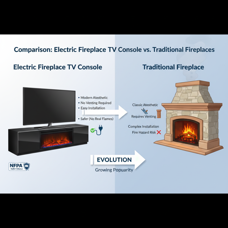 What is an Electric Fireplace TV Console and Its Benefits?