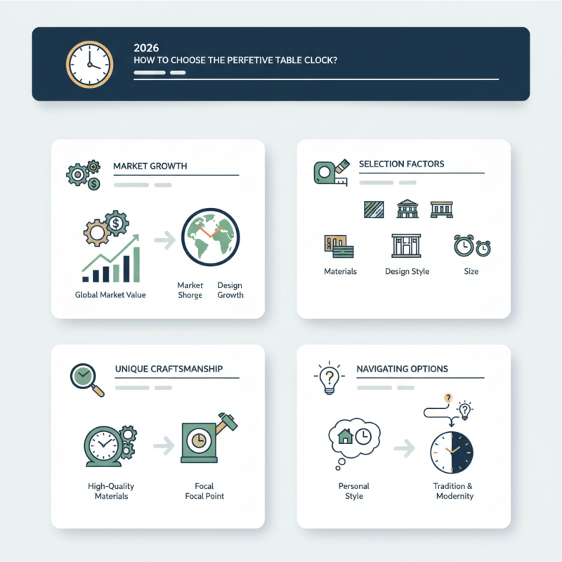 2026 How to Choose the Perfect Decorative Table Clock?