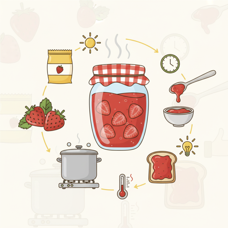 Top 10 Strawberry Jam With Jam Sugar Recipes That Sell