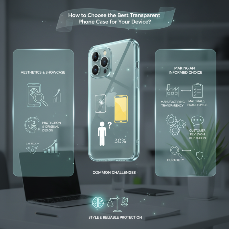 How to Choose the Best Transparent Phone Case for Your Device?
