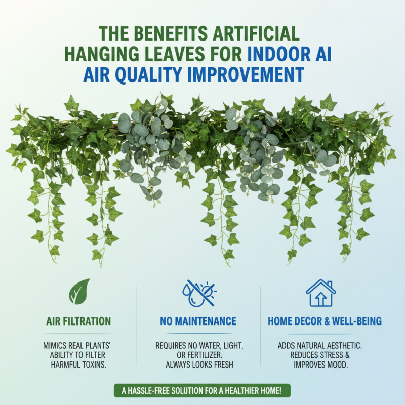 Top 10 Artificial Hanging Leaves for Stunning Decor Ideas?