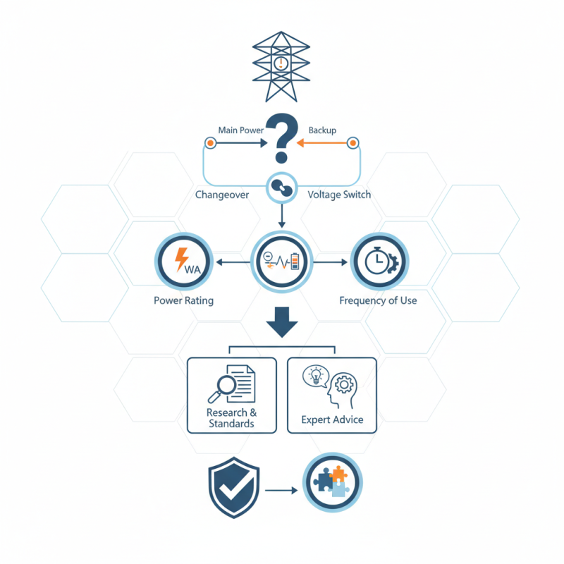 How to Choose the Right Changeover Switch for Your Needs?