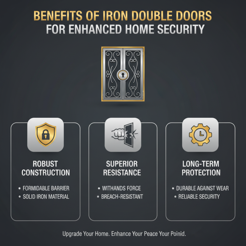 Why Choose Iron Double Doors for Your Home Security Needs?